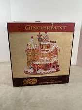 Cracker Barrel Gingermint Gingerbread House Christmas Village NON WORKING