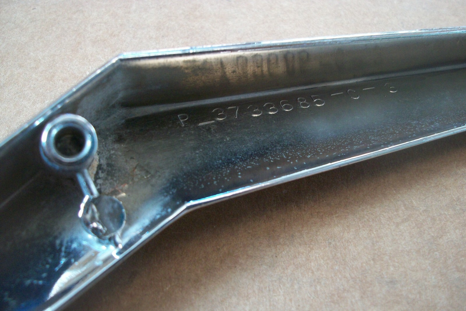 OEM 1957 Chevrolet Belair V Hood Ornament Emblem 3733685 for sale