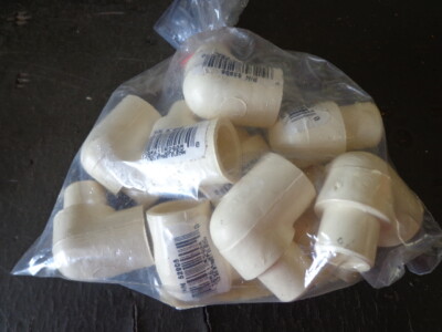 (10 pack) Genova 1/2'' CPVC 90 degree street elbow  52905  NOS   FREE SHIPPING 