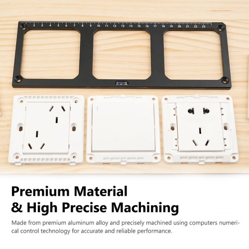 Alloy 86-Type Socket Switch Hole Punch Template Computers D7M4 - Picture 7 of 9