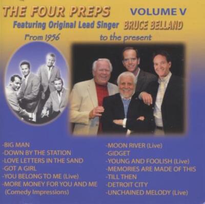 The Four Preps Volume 5 MUSIC AUDIO CD live songs comedy oldies SIGNED AUTOGRAPH