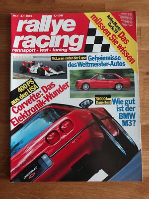 Rallye Racing 01/1989 Chevrolet Corvette ZR 1 - BMW M3 E30 - DTM Fahrzeuge