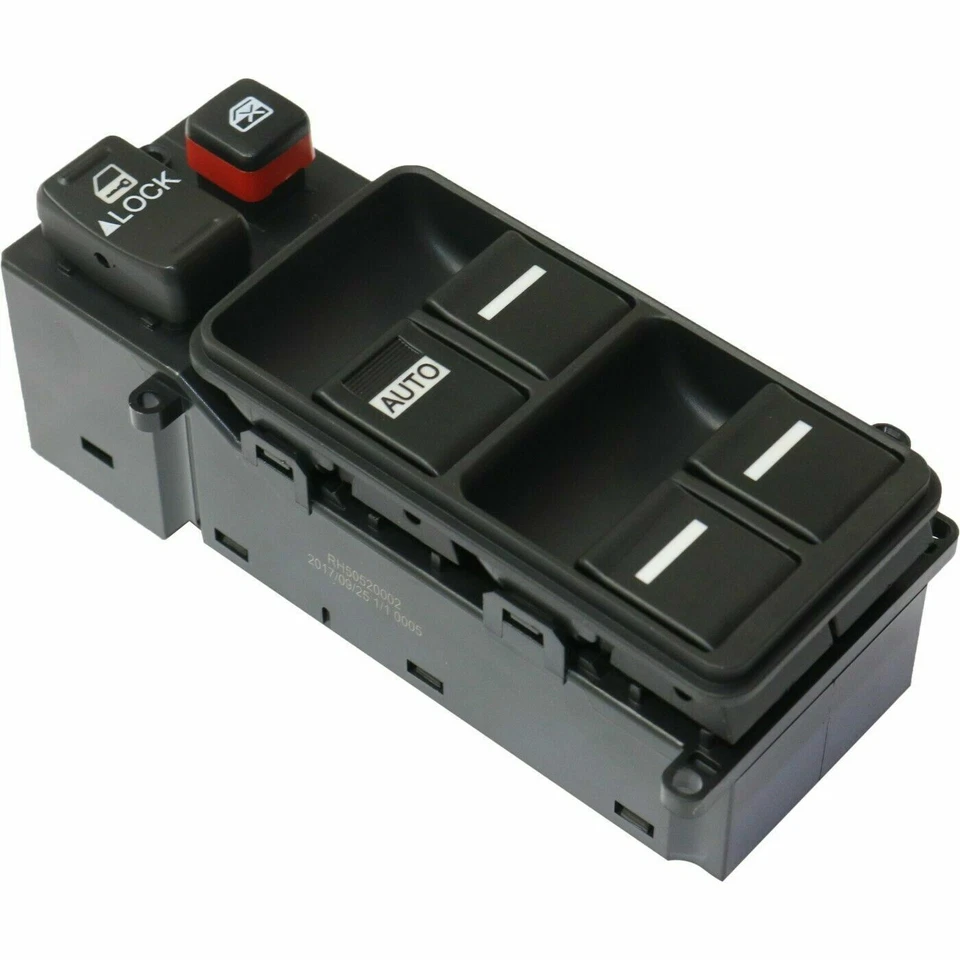 Interruptor de ventana lateral del conductor 3,5 L para Honda Odyssey 2005 2006 2007 2008 2009 2010 Foto 3 de 4