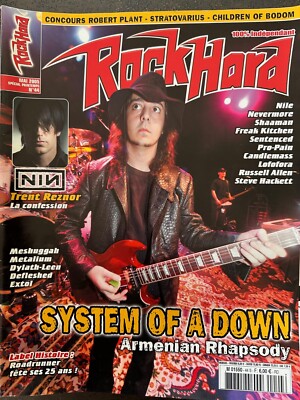 Magazin RockHard Nr. 44, System of a Down, Trent Reznor, Nevermore, Lofofora