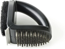 Barbecook Brosse barbecue premium compacte 3 en 1 13,5 x 7 x 17,5 cm frotter
