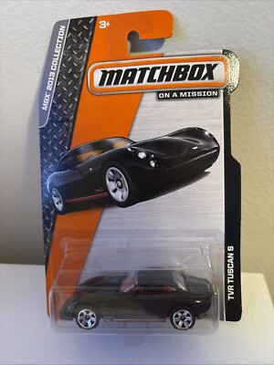 Matchbox TVR TUSCAN S - 2013 Collection MISSION No Number - Black