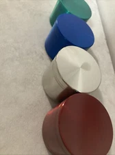 2" 4-Layer Herb Grinder - Green, Blue, Silver, Red - Versatile and Durable