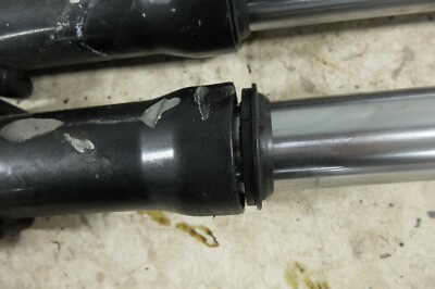 。 98 Kawasaki ZX 11 1100 ZX1100 ZX11 Ninja front forks tubes shocks