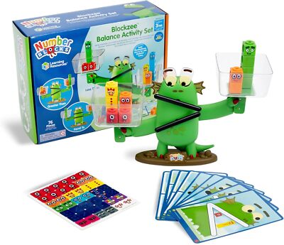 Learning Resources Zahlenblöcke Blockzee Balance Aktivitätsset Mathematik & Zahlenspielzeug