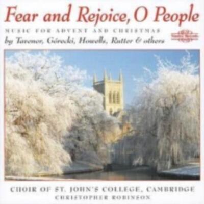 TAVENER/HOWELLS/ROBINSON: FEAR & REJOICE O PEOPLE - CD