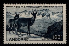 ANDORRE : Poste AÉRIENNE n°1, Neuf * = Cote 62 € / Lot Timbre