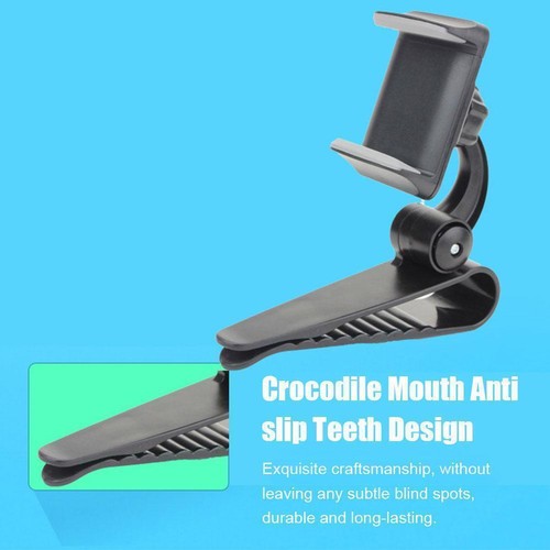 360°Mount Holder Car Dashboard Sun Visor Mirror Stand GPS Cell USU Phone A4P1 - Picture 9 of 13