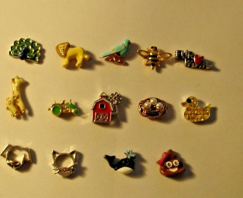 Origami Owl Animal Charms On the Farm Horses, Cows Pigs ETC BUY 4 Get Free Charm - Image 2 of 4