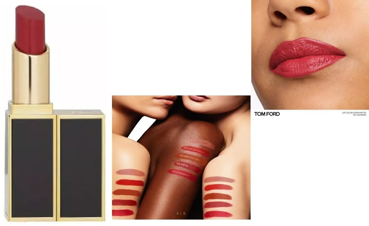 ドムドム　コスメブーケ Tom Ford 92 CHARMED SATIN MATTE LIP COLOR Lipstick 0.11 oz/3.3G