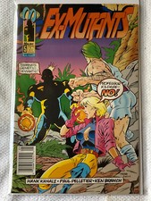 Cómics de Malibú Ex-Mutants #5 (2ª serie) 1992 en estado bastante bueno/en estado bastante bueno+