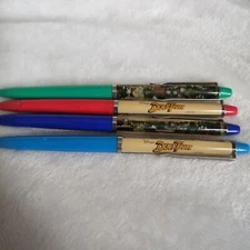 4 VTG 1987 Disney Duck Tales Floaty Pen Huey Dewey Louie  Duck Made in Denmark