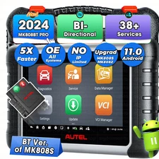 Autel Scanner MaxiCOM MK808BT PRO 2025 Android 11 Bidirectional Scan tool