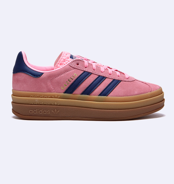 Adidas Women's Gazelle Bold Pink Glow Victory Blue Sneakers H06122