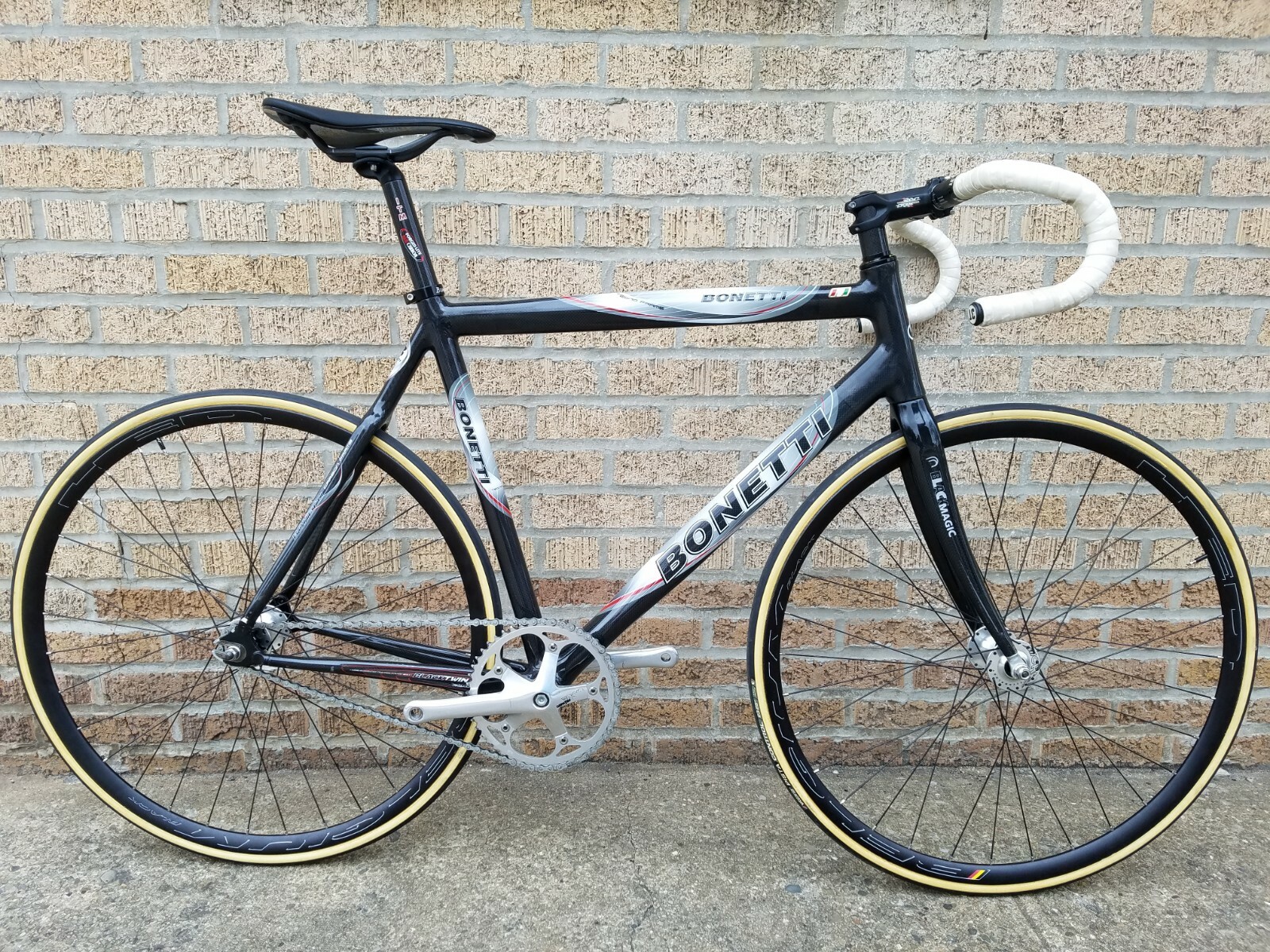 Bonetti Track Full Carbon Pista Fixed Gear Velodrome De Rosa Cinelli