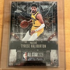 Tyrese Haliburton 2025 Topps Chrome Cactus Jack Basketball x NBA All-Star #45