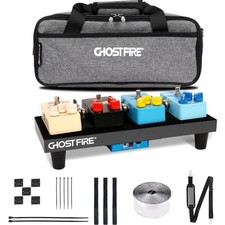 Ghost Fire SPL-01 Pedalboard für Gitarre, 35 x 14 cm, 4,7 Sterne-Bewertung