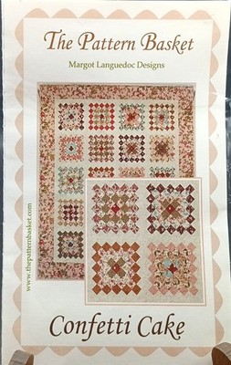 Confetti Cake Quilt Pattern By The Pattern Basket