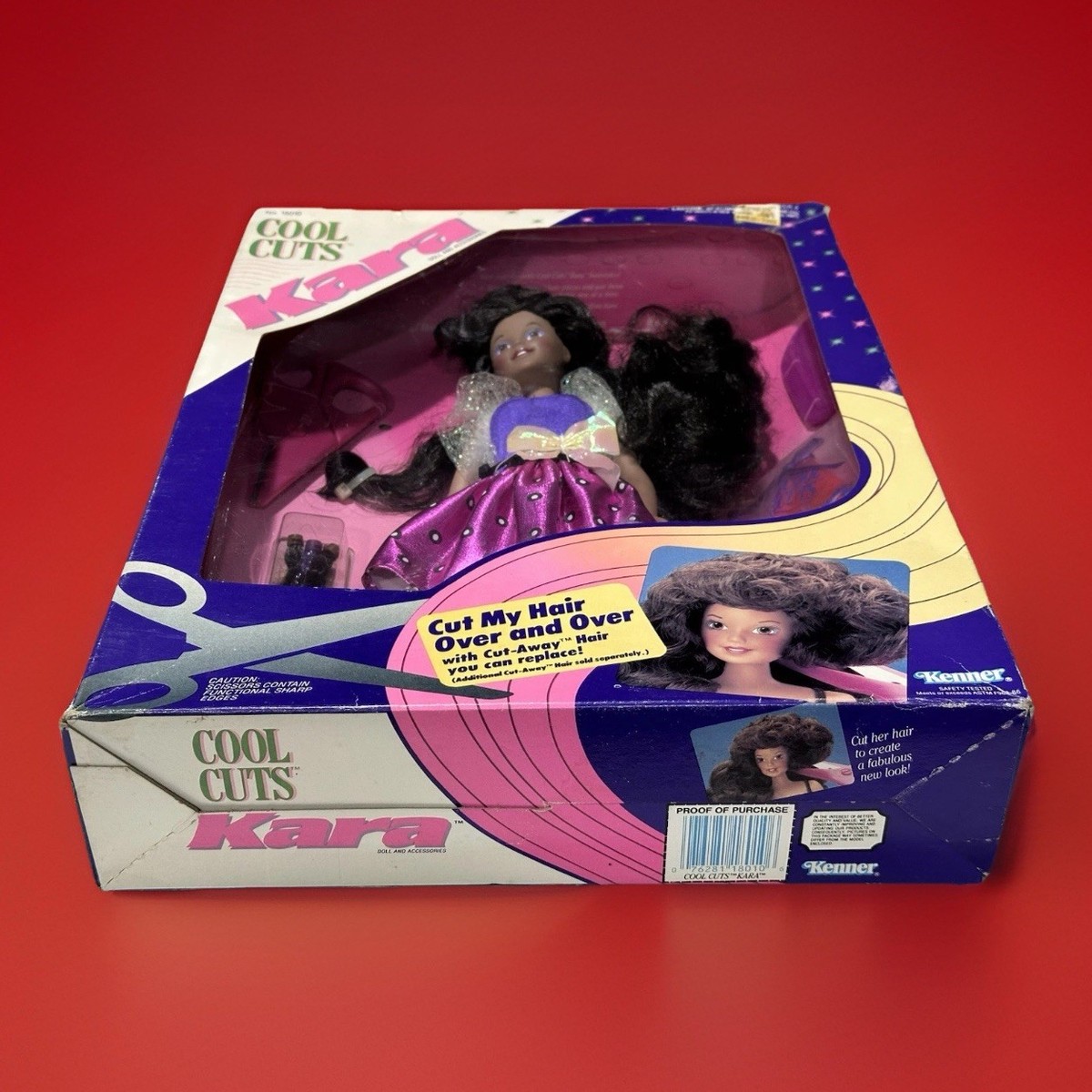 Vintage AA Black Cool Cuts Kara Fashion Doll ~ Kenner NRFB NIB
