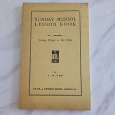 Sunday school lesson book no 7 hoare Paperback