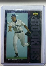 1994 Upper Deck Star Rookie Alex Rodriguez #24 Seattle Mariners Baseball Card
