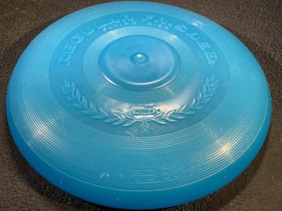 1966 Vintage Wham-O  Regular Frisbee  Flying Disc Blue 88g