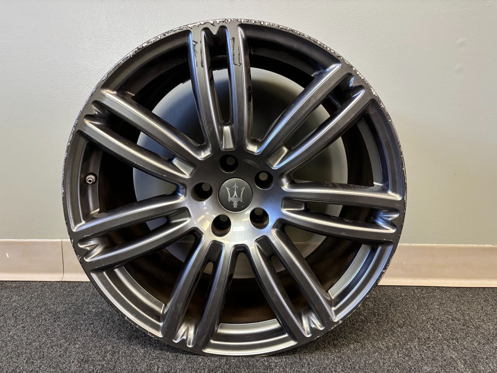 14-21 Maserati Ghibli Rear Wheel Alloy Rim 7 Double Spoke 10.5Jx20H2 670016860