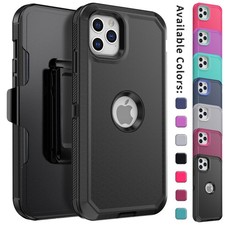 For iPhone 11 Pro Max 11 Pro 11 Case Heavy Duty Shockproof Phone Cover/Belt Clip