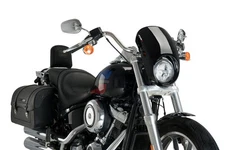 PUIG SEMI-CLOSED WINDSHIELD CUP ANARCHY compatible with HARLEY DAVIDSON SOFTAI