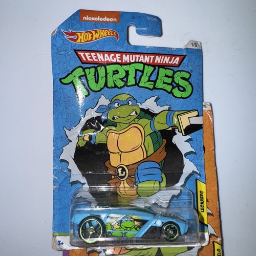 Hot Wheels / Nickelodeon | TMNT Teenage Mutant Ninja Turtles | Complete Set NIB! - Picture 2 of 6