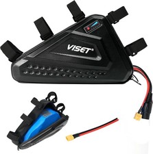 48V 15Ah Lithium Battery Pack with Waterproof Bag for 200W-1500W Motors, 30A BMS