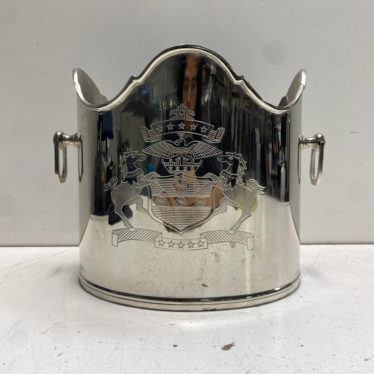 Silverplate Silver Ice Buckets & Coolers for sale - eBay