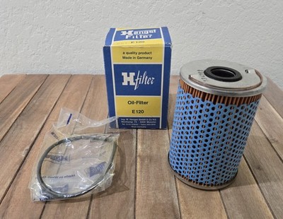 Hengst Oil Filter E120 Mercedes Benz Vintage New NOS