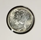 1945-D 10c Mercury Dime 90%Silver ☆High Grade☆ FSB?  #211