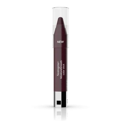 Neutrogena Moisturesmooth Color Lip Stick, 180 Deep Plum, .