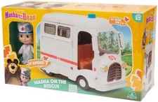 GIOCHI PREZIOSI MASHA E ORSO AMBULANZA PLAYSET MASHA ON THE RESCUE MHA55000