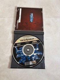 SEGA Saturn Japanese Sniper & Technician Action Game Black/Blue Disk