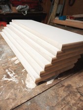 X2 Window sill  Boards pack of 2 - - Primed MDF- 25mm x 245 x 835