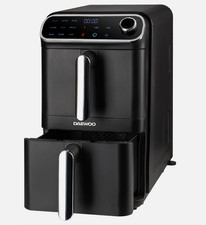 Daewoo Black 11L XL DOUBLE STACK DIGITAL AIR FRYER RRP £139.99 (C)