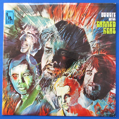 * Boogie with CANNED HEAT * 1968 UK LP 1st 'MONO'  Pressing * SUPERB EXAMPLE *
