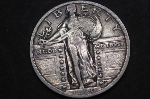1920 Standing Liberty Quarter  "VF"  Better Date 25C Nice Original Coin