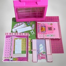 Barbie Fold 'N Fun House 1992 Mattel casa de muñecas vintage niñas casa de muñecas - incompleta