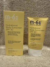 m-61 Powerful Skincare Hydraboost Body Sunscreen SPF 30 - 5.07 oz 150 mL - BNIB