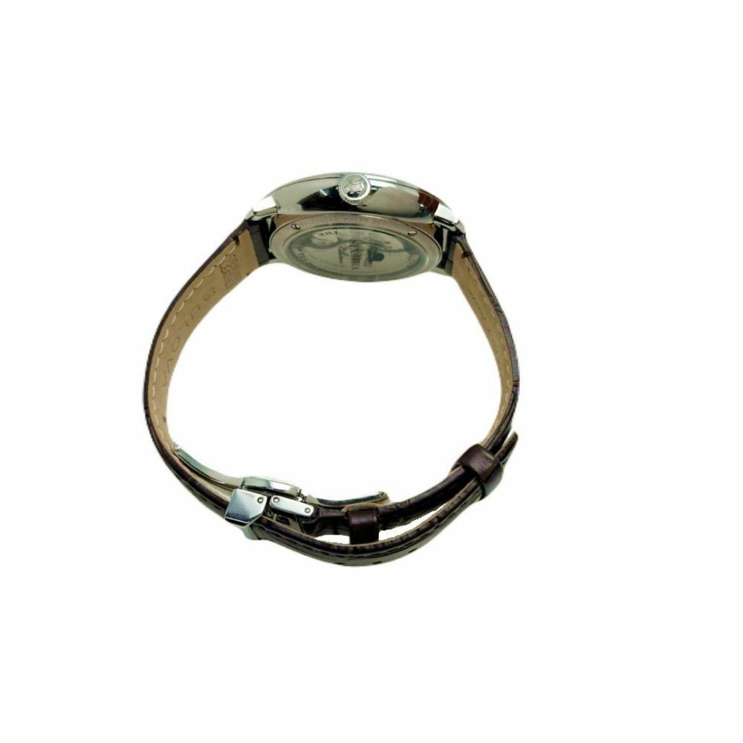 Bulova Men’s Watch Frank Sinatra Automatic White Leather Used From Japan image 4