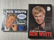 Ron White DVD + CD Lot NEW SEALED You Can't Fix Stupid + A Little Unprofessional