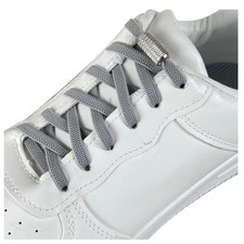 Elastische Mesh-Schuhbänder Schnürsenkel mit Metallverschluss unisex